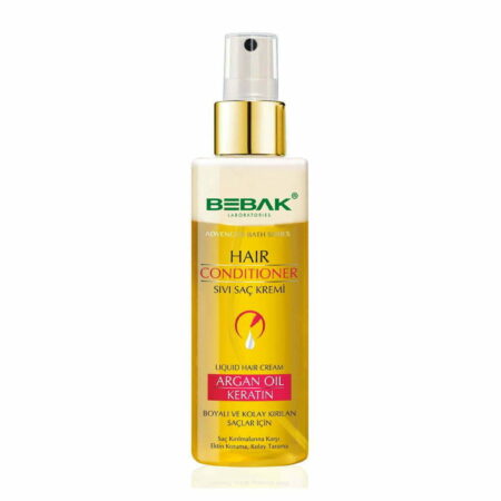 BEBAK Argan et Keratin Hair Care Cream - Cheveux traités et abîmés