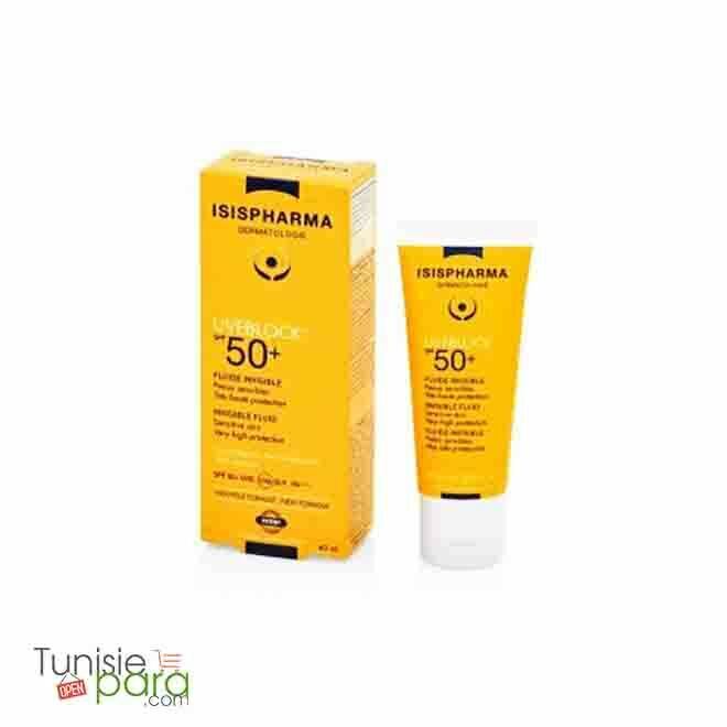 ISISPHARMA UVEBLOCK 50+ Fluide invisible
