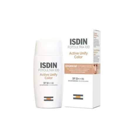Isdin FotoUltra 100 Active Unify COLOR dépigmentant SPF 50+