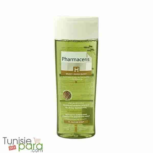 PHARMACERIS SHAMPOOING NORMALISANT CHEVEUX GRAS H-SEBOPURINE 250 ML
