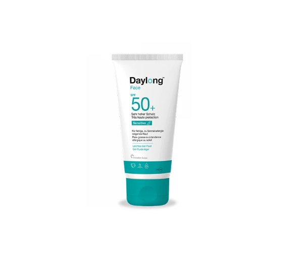 Daylong sensitive SPF 50+ Gel fluide léger tube 50 ml