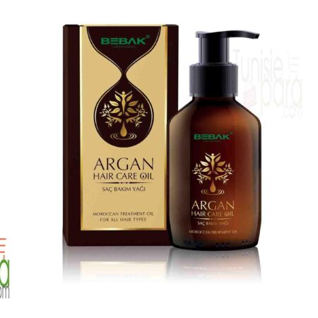 Bebak Argan  Huile de soin capillaire 100 ml