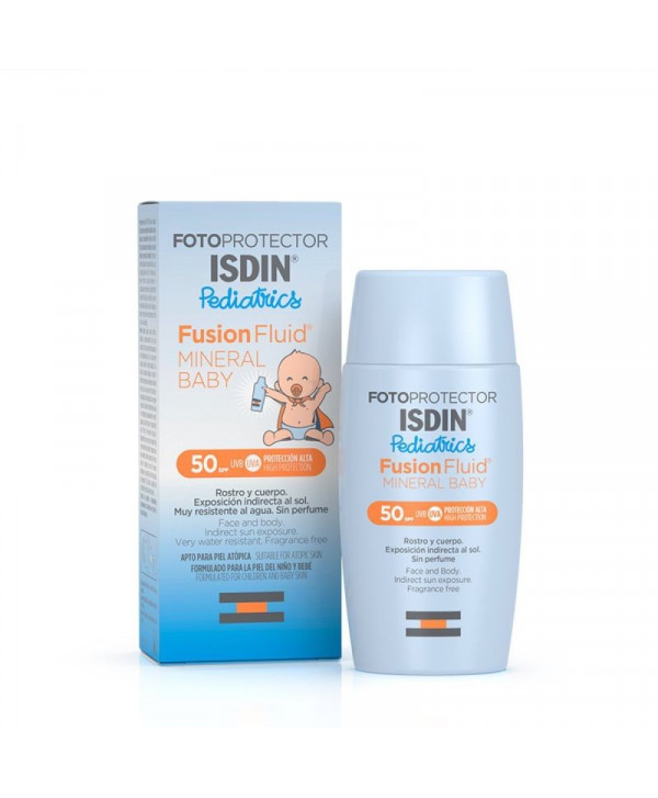 Isdin fotoprotector minéral baby spf50+ 50ml