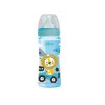 Chicco biberon well-being en polypropylène boy tetine en silicone 250 ml 0m+