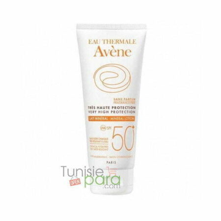 AVENE SOLAIRE LAIT MINERAL TRES HAUTE PROTECTION SPF50+ 100ML