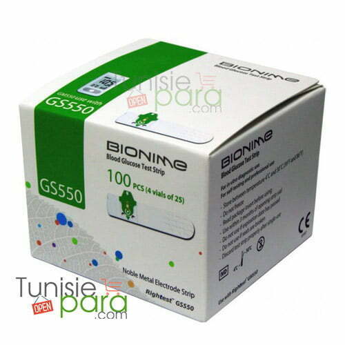 bionime-bandelettes-b100 Bionime bandelettes boite de 100