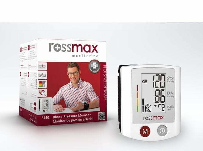 Rossmax tensiometre electronique au poignet ref:s150