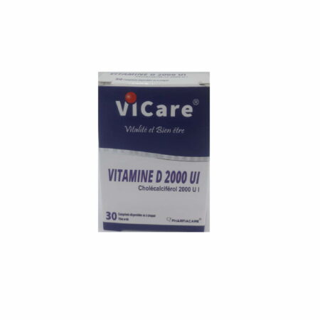 PHARMACARE VICARE vitamine D 2000 UI Boite 30