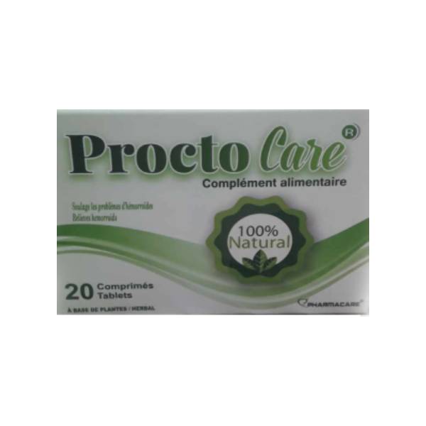 PROCTOCARE 20 COMPRIMES PROCTOCARE 20 COMPRIMES