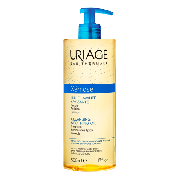 URIAGE XEMOSE HUILE LAVANTE APAISANTE PEAUX TRES SECHES A TENDANCE ATOPIQUE 500ML