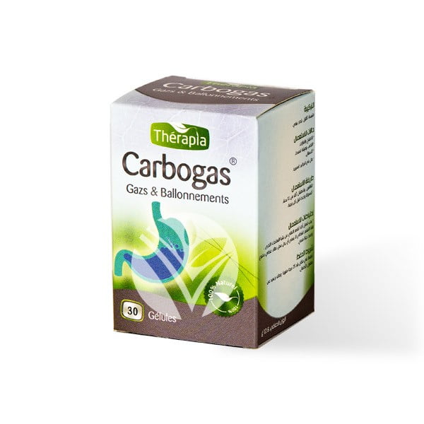 Therapia carbogas 30 gelules