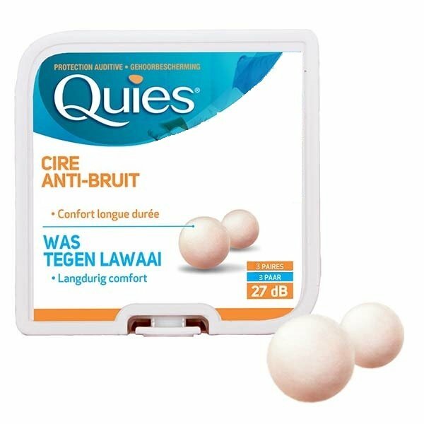 Quies Bouchons d’oreilles en cire Boite de 16