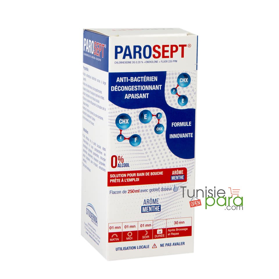 STODERMA PAROSEPT BAIN DE BOUCHE 250ML