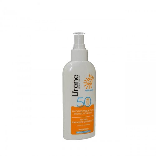lirene ecran lotion solaire enfant vanille spf50 150ml