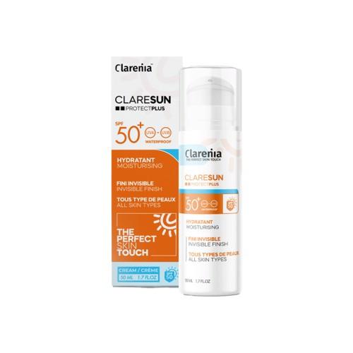 CLARENIA CLARESUN ecran hydratant invisible spf 50+ 50 ml CLARENIA CLARESUN ecran hydratant invisible spf 50+ 50 ml
