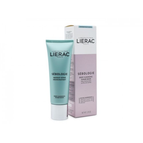 LIERAC Sebologie masque scrub desincrustant 50 ml LIERAC Sebologie masque scrub desincrustant 50 ml