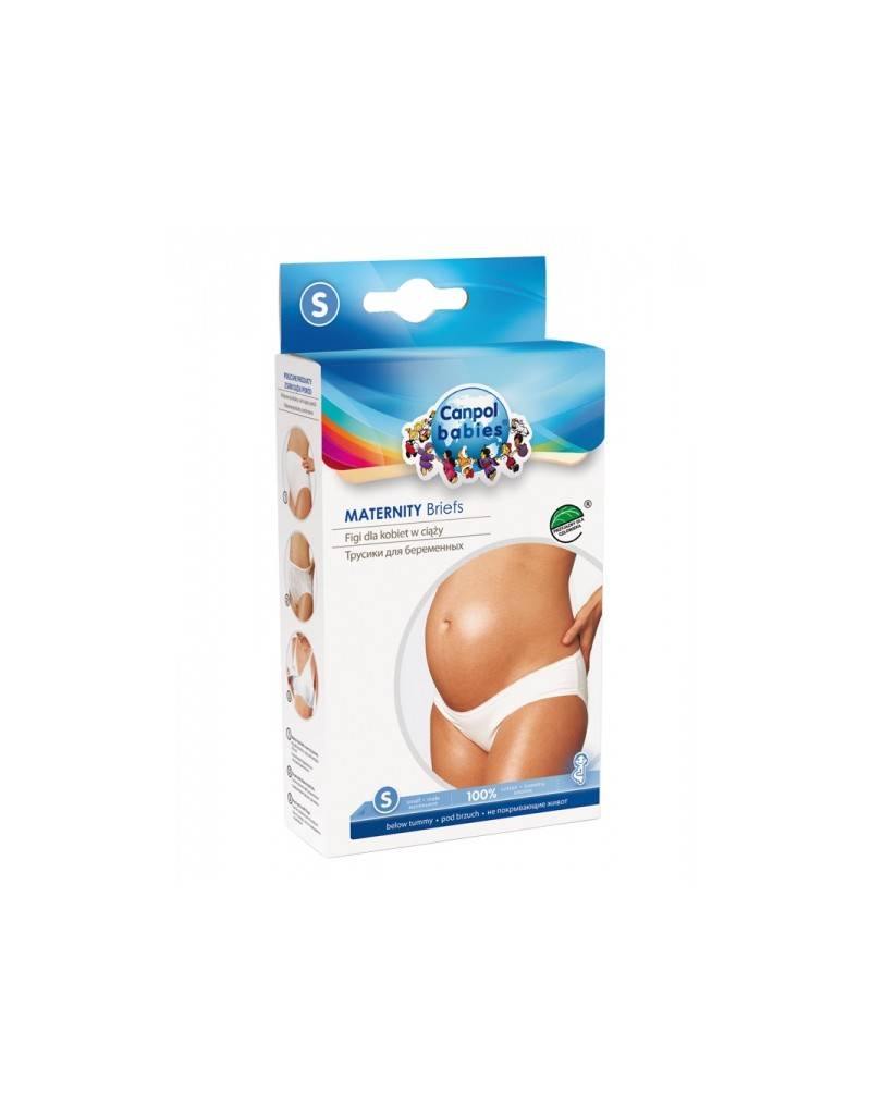 CANPOL culottes de maternite 100% coton S tbasse CANPOL culottes de maternite 100% coton S tbasse