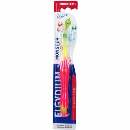 ELGYDIUM brosse a dent monster 2/6 ans