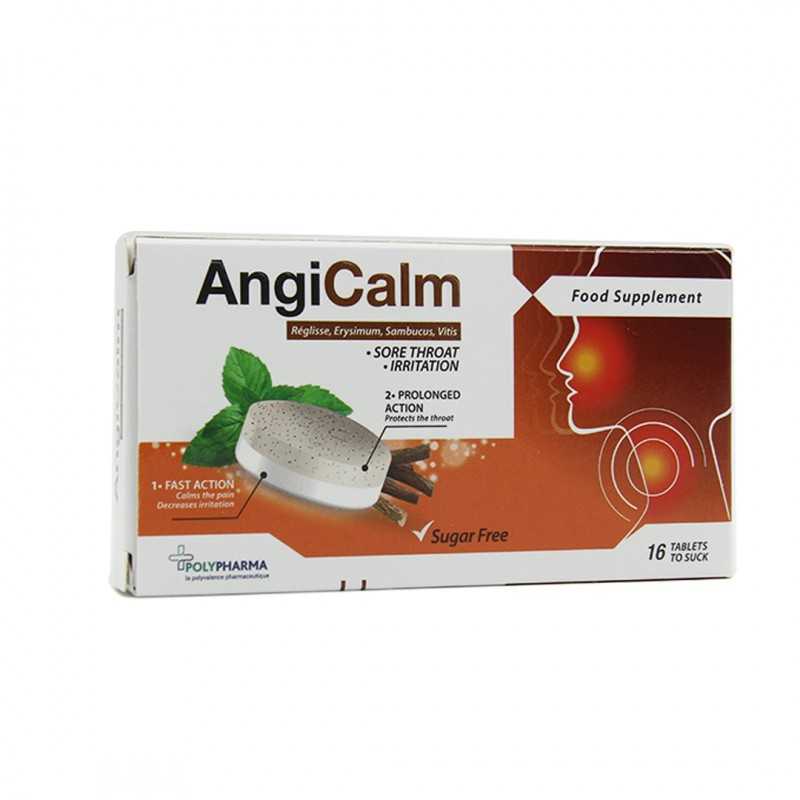 Angicalm reglisse sans sucre comp 16 Angicalm reglisse sans sucre comp 16