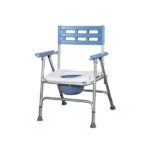 Chaise pliable fixe de douche avec toilette