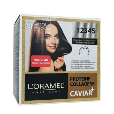 L'oramel kit proteine collagene + caviar
