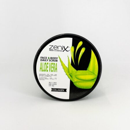 ZENIX Gommage nettoyant visage et corps aloe vera 275ml