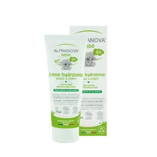alphanova bébé bio creme hydratante visagecorps 75ml alphanova bébé bio creme hydratante visage/corps 75ml