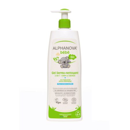 alphanova bebe bio gel dermo nettoyant 200ml