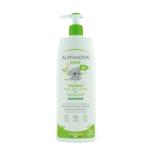 alphanova bebe bio liniment oleo-calcaire 500ml alphanova bebe bio liniment oleo-calcaire 500ml