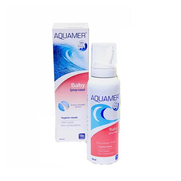 aquamer baby spray hypertonique 100ml aquamer baby spray hypertonique 100ml