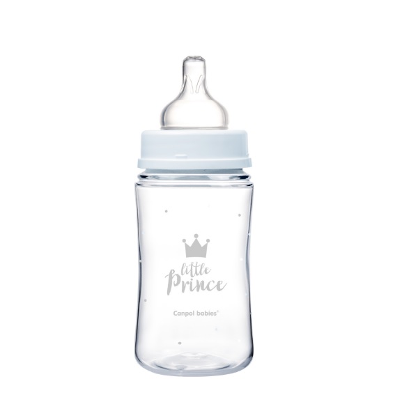 canpol babies biberon anti colique col large bleu royal baby 240 ml canpol babies biberon anti colique col large bleu royal baby 240 ml