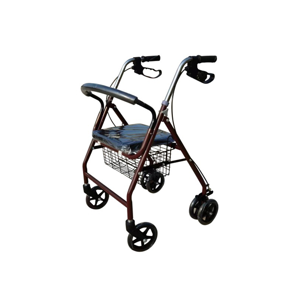 deambulateur-a-quatre-roues-avec-assise Déambulateur A Quatre Roues Avec Assise