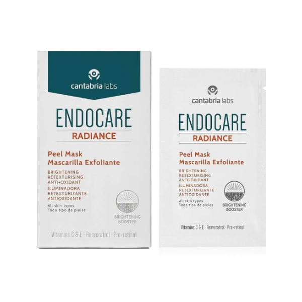 ENDOCARE radiance peel mask 5 sachet 6ml ENDOCARE radiance peel mask 5 sachet *6ml
