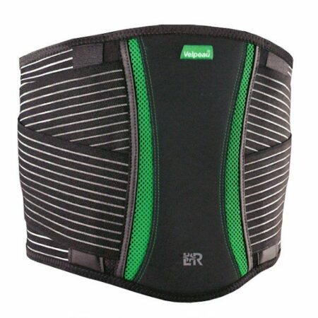 ceinture velpeau dorsamix 26 cm noir/vert 1