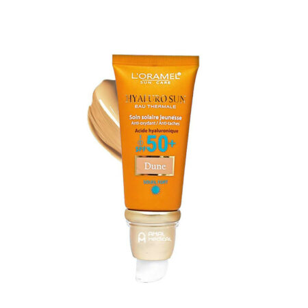 l'oramel hyaluro sun teinte Dune spf50+ 40ml