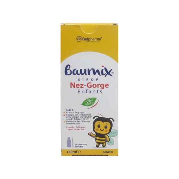 BAUMIX nez-gorge enfant 150ml BAUMIX nez-gorge enfant 150ml