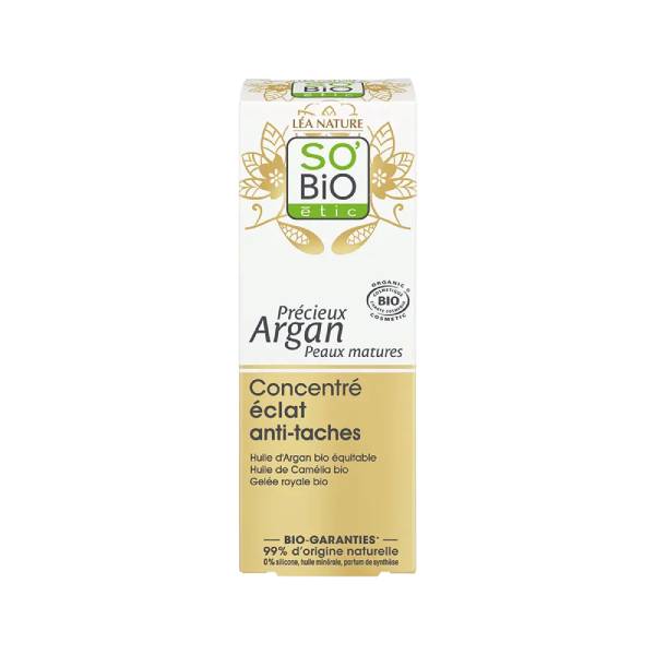 SO BIO concentré eclat anti-taches 40ml SO BIO concentré eclat anti-taches 40ml