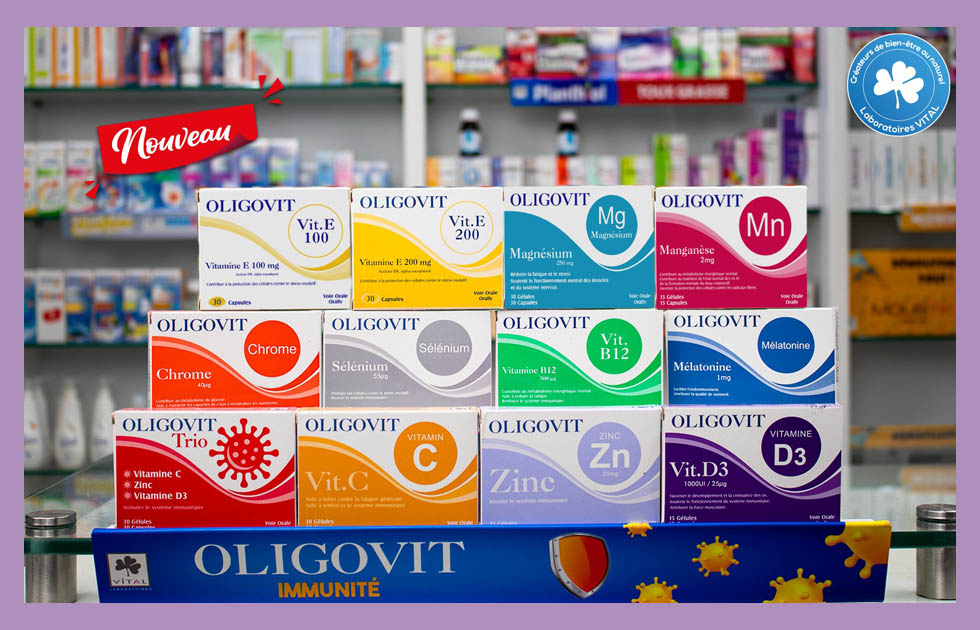 Gamme produits Oligovit