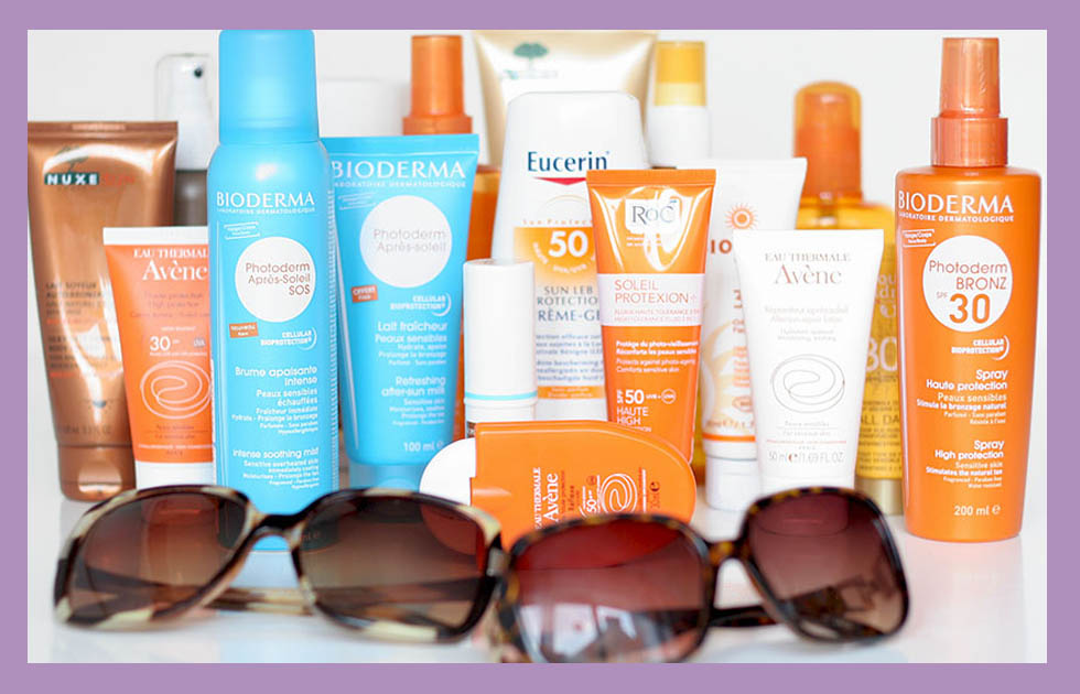 Produits crèmes solaires