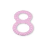 BABY NOVA 2 anneau de dentition 8 rose_rouge