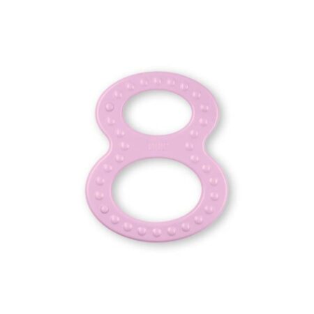 BABY NOVA 2 anneau de dentition 8 rose/rouge