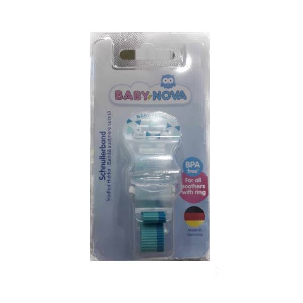 Baby Nova ATTACHE sucette clip clap bleu Baby Nova ATTACHE sucette clip clap bleu
