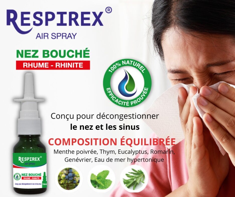 RESPIREX spray nasale nez bouche 15ml RESPIREX spray nasale nez bouche 15ml
