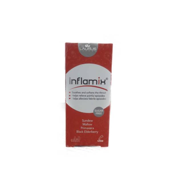 laurus inflamix sirop sans sucre 120ml laurus inflamix sirop sans sucre 120ml