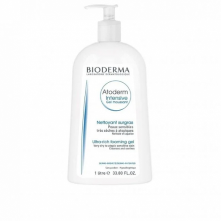 BIODERMA ATODERM intensive gel moussant P/S pompe 1L