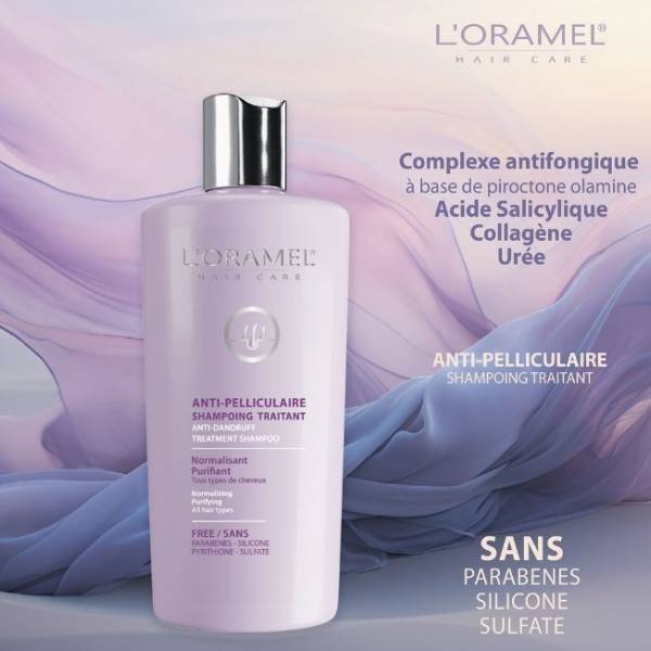 L'oramel shampoing anti pelliculaire 300ml L'oramel shampoing anti pelliculaire 300ml