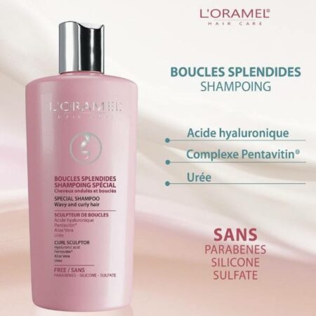 L'oramel shampoing boucles splendides 300ml