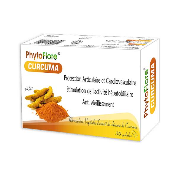 PHYTOFLORE curcuma 30 gelules PHYTOFLORE curcuma 30 gelules