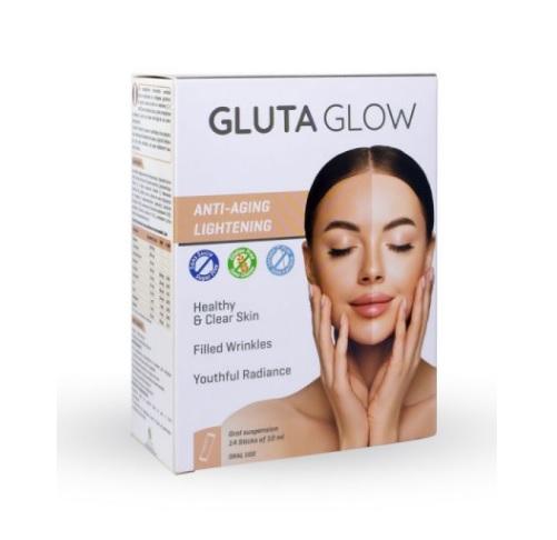 GLUTA GLOW suspension buvable en sachet-dose b14 GLUTA GLOW suspension buvable en sachet-dose b/14