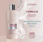 L’ORAMEL shampoing camélia pour cheveux gras 300ml